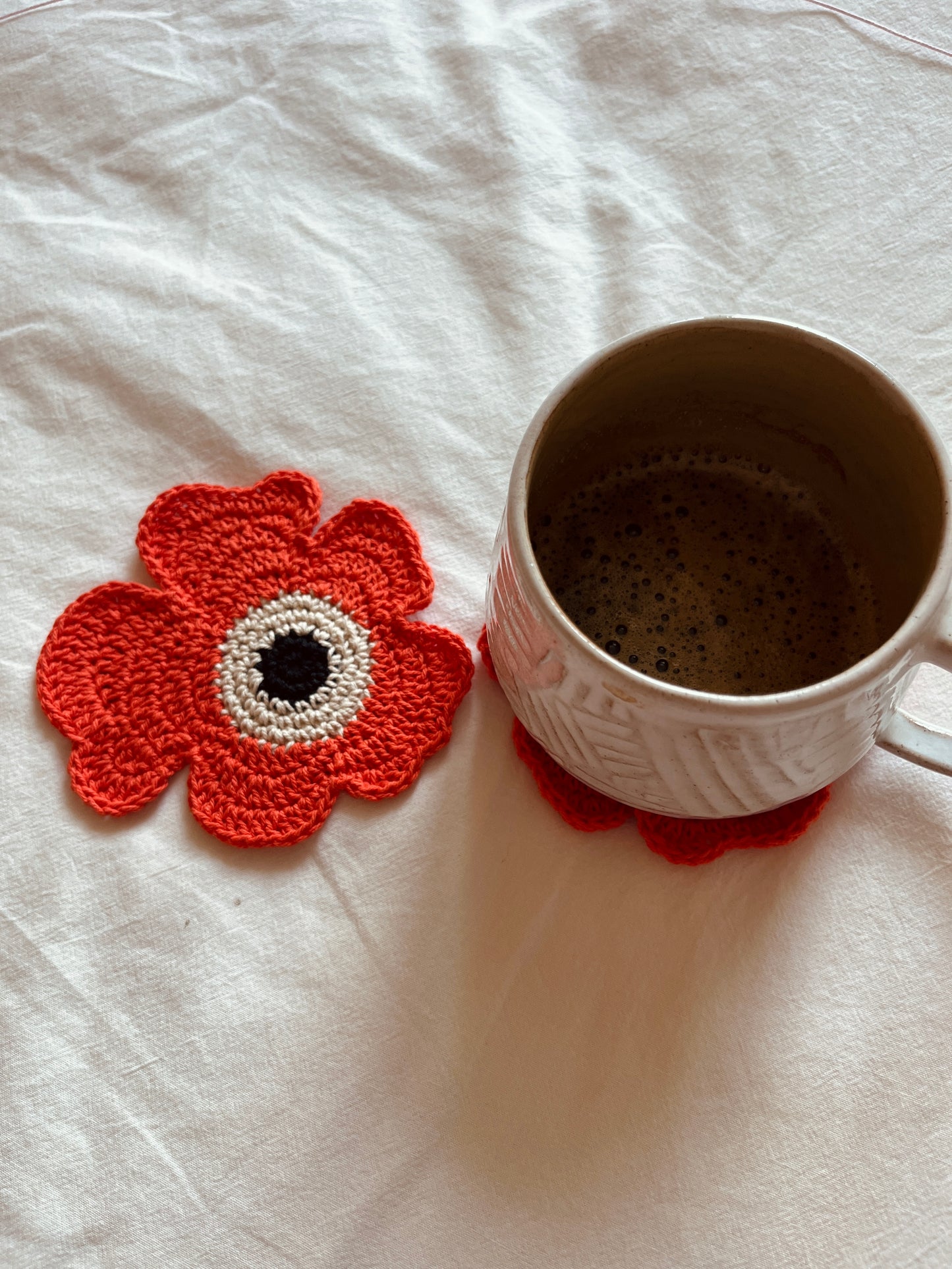 Poppy Coasters (Set of 2)