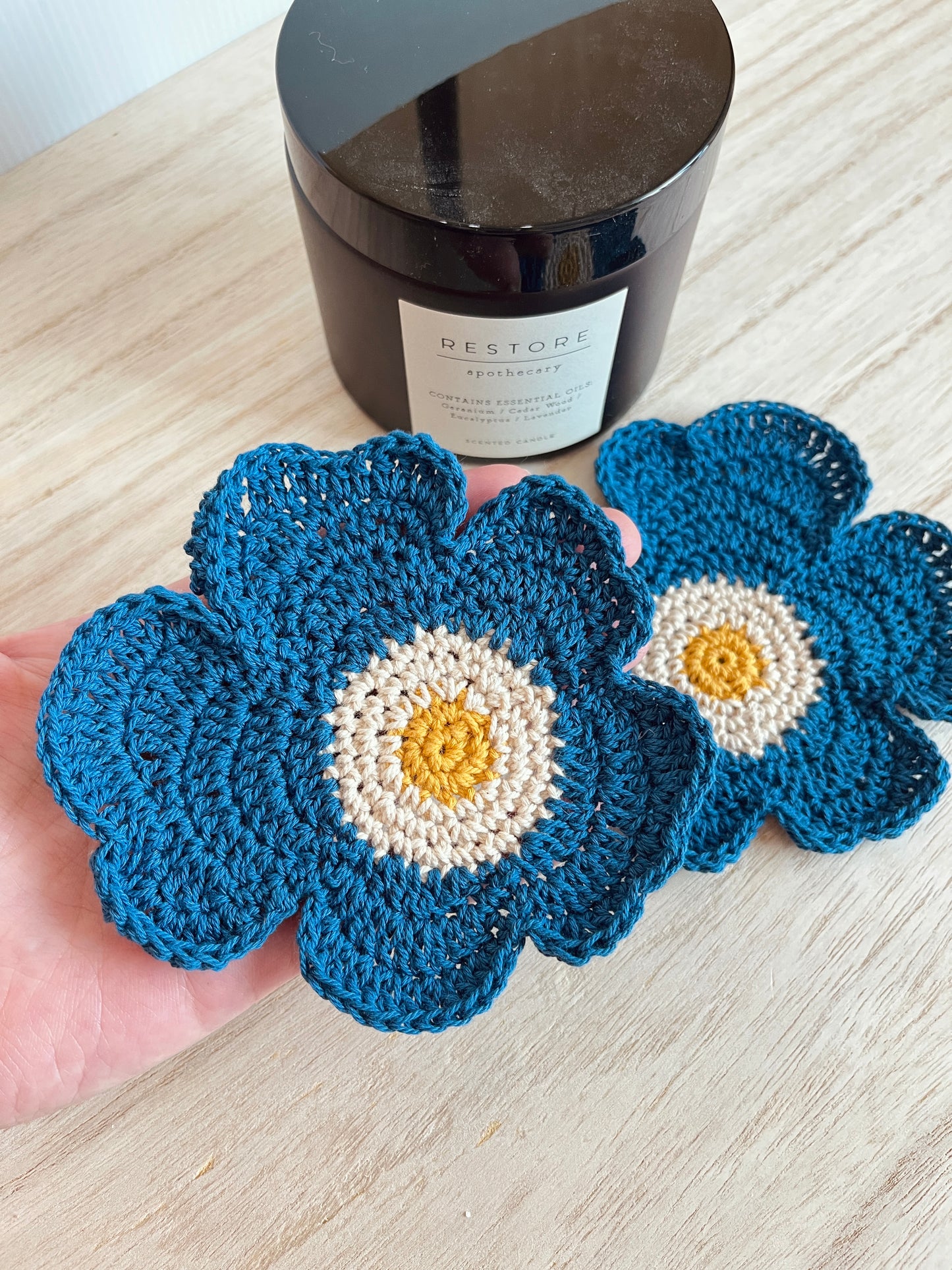 Poppy Coasters (Set of 2)