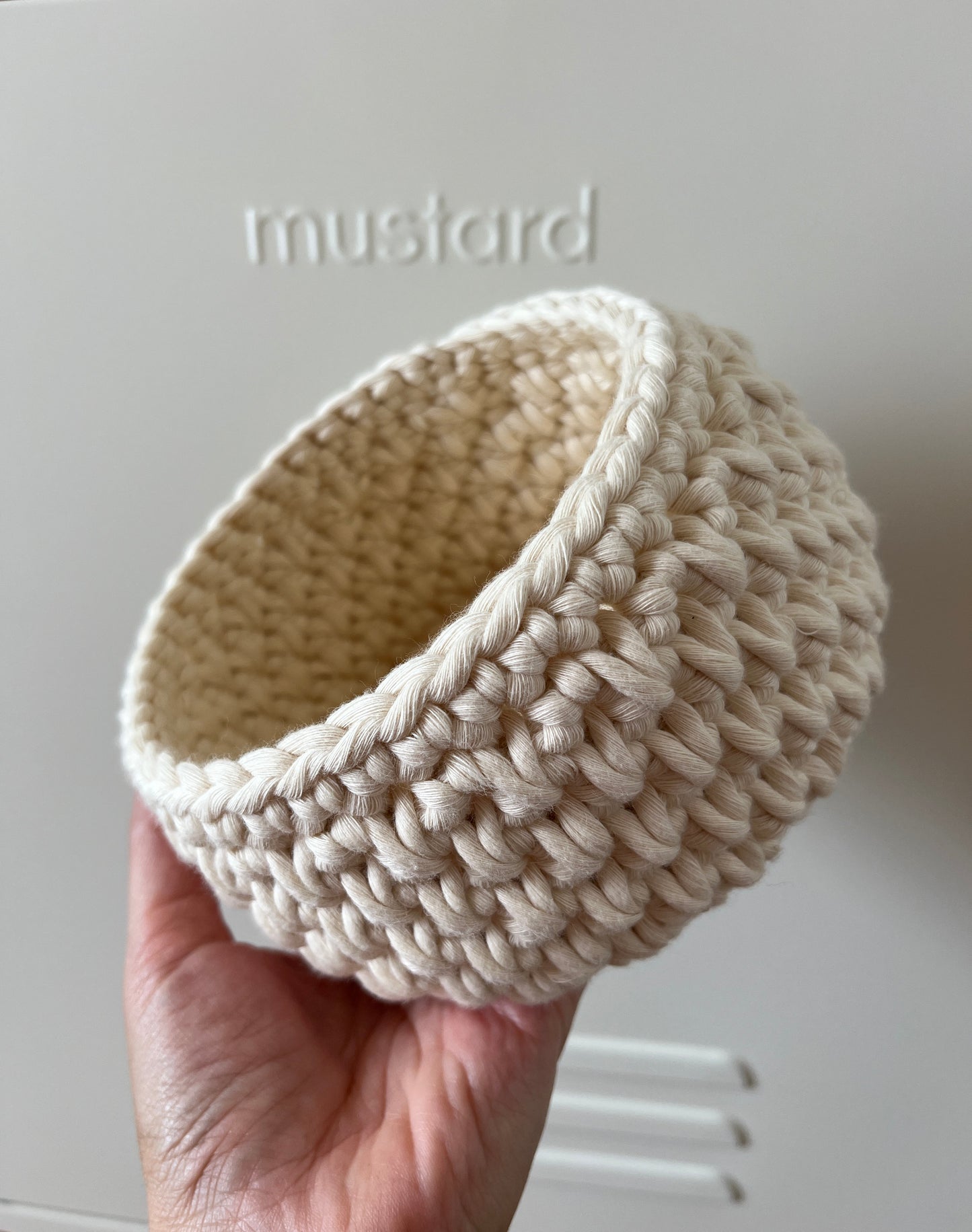Crochet Storage Basket
