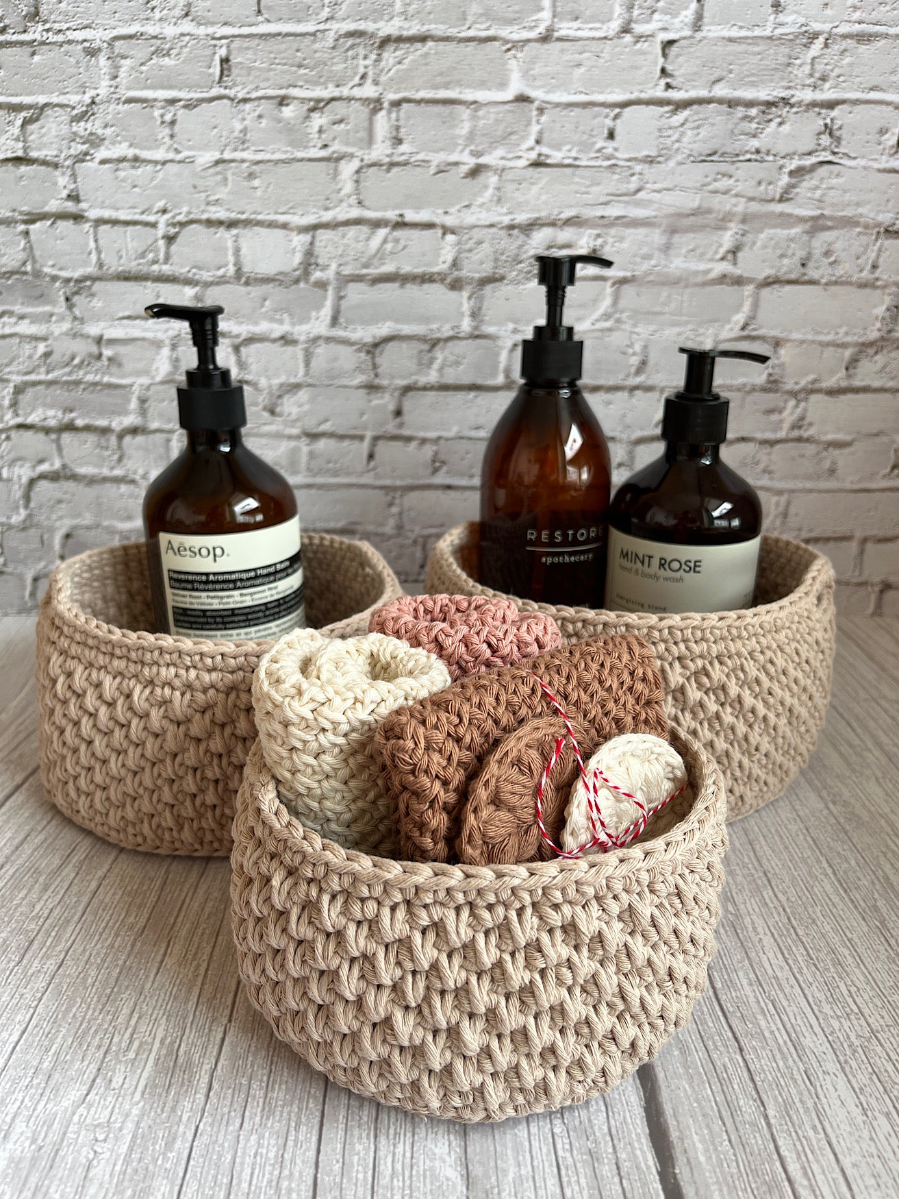 Crochet Storage Basket