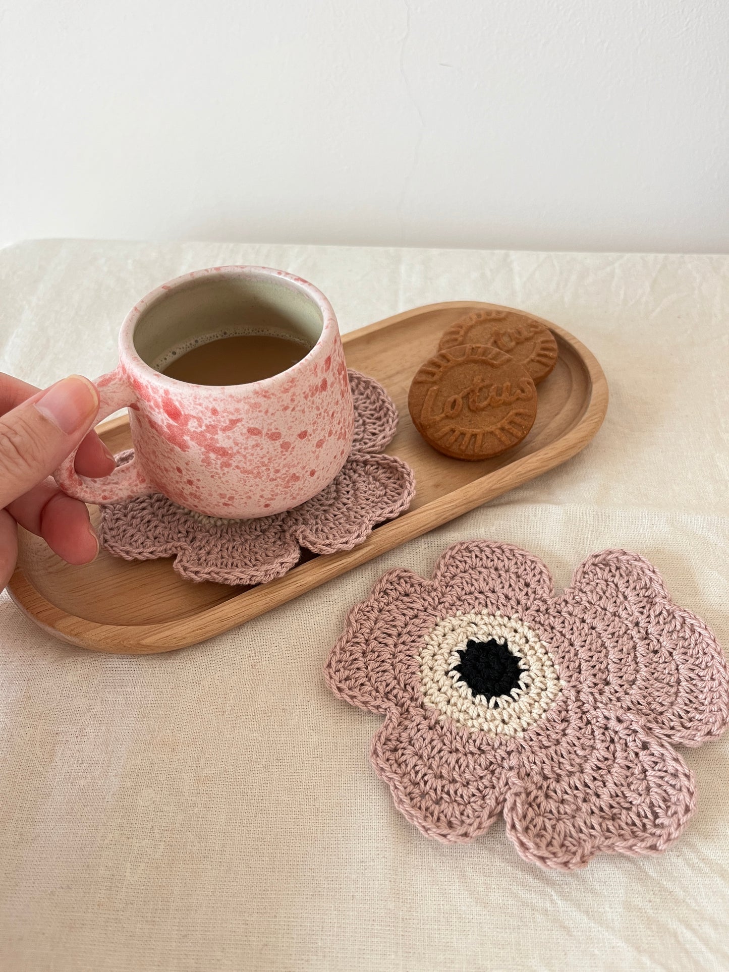 Poppy Coasters (Set of 2)