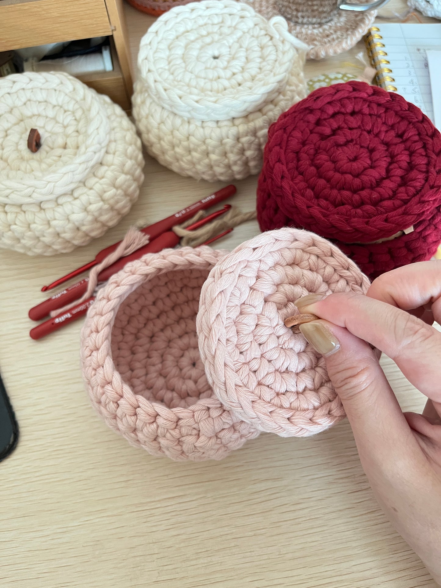 Recycled Cotton Trinket Bowls
