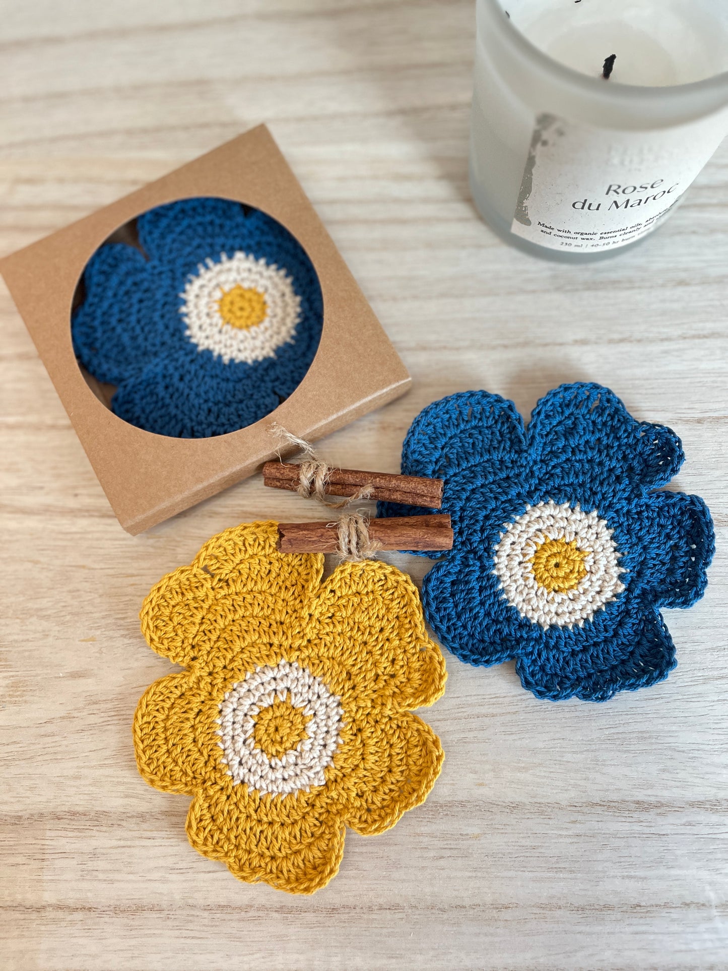 Poppy Coasters (Set of 2)
