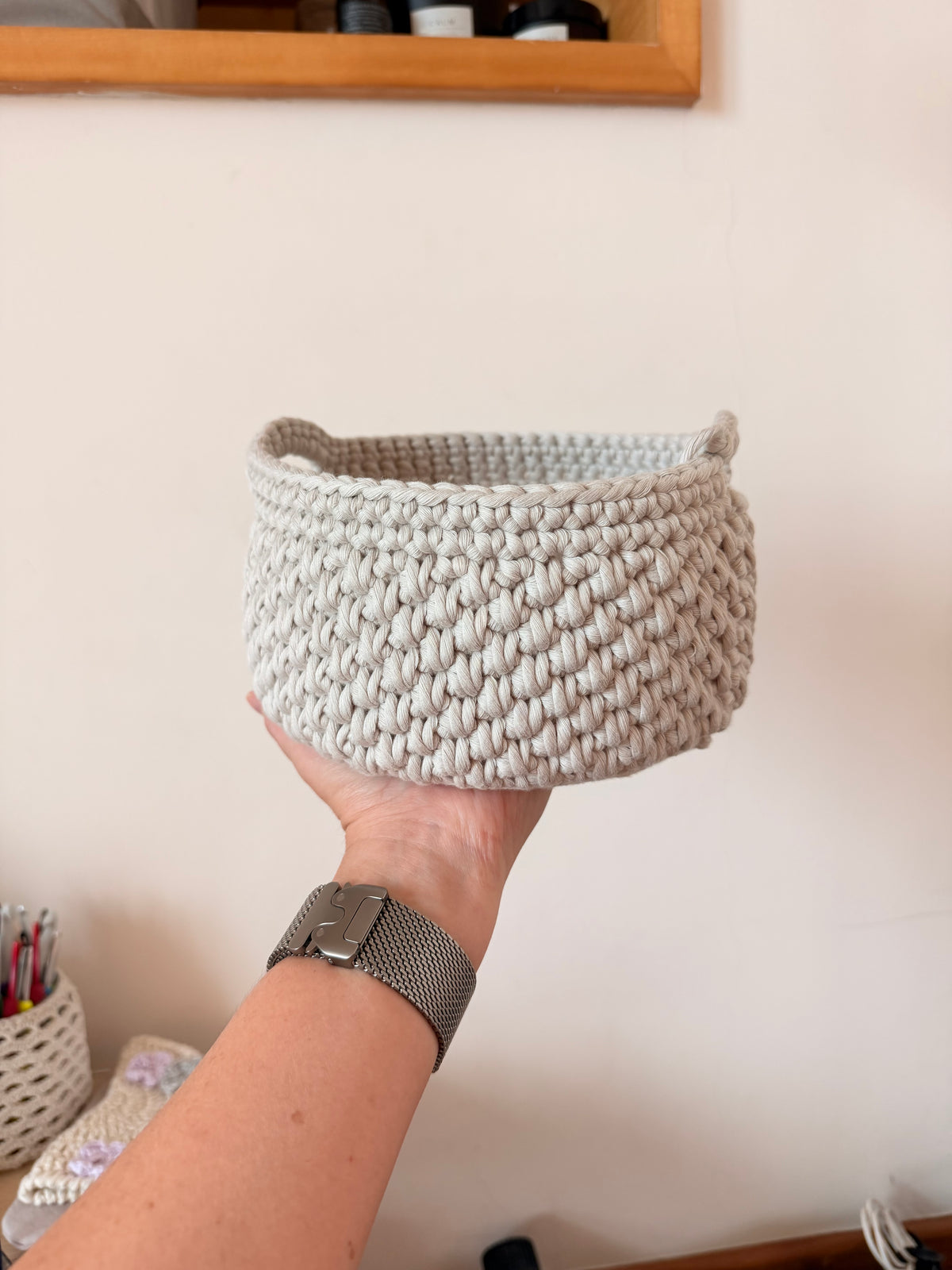 Crochet Storage Basket