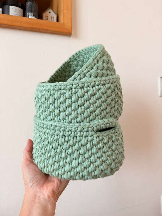 Crochet Storage Basket