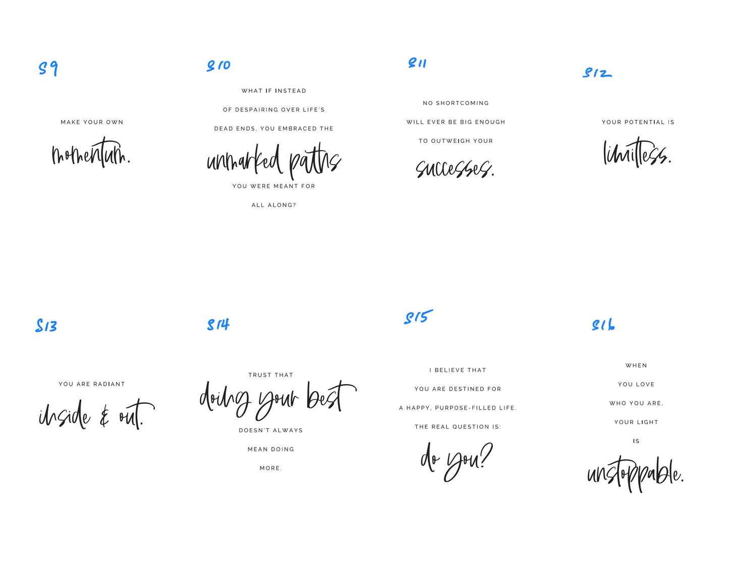 Mindfulness Cards