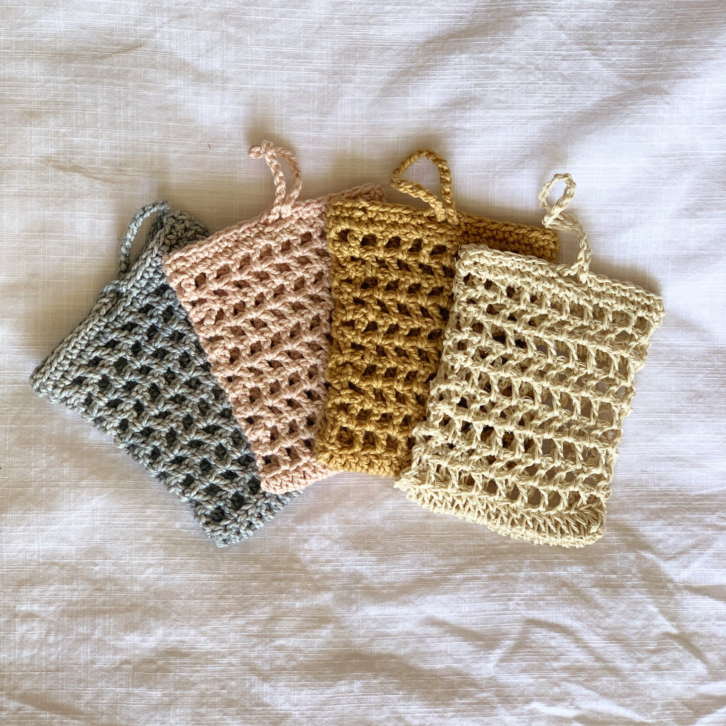 CROCHET PATTERN - Mesh Soap Sack