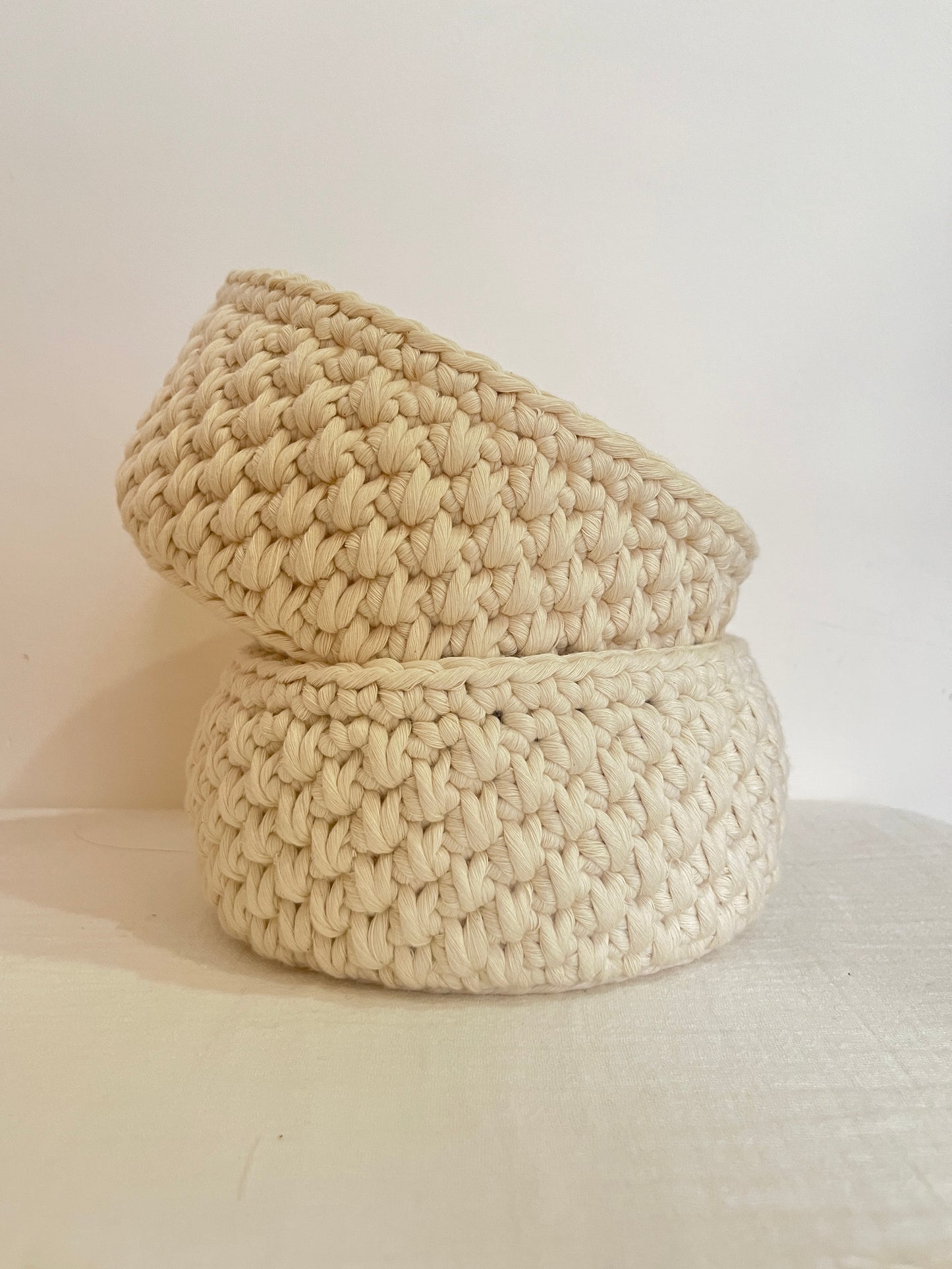 CROCHET PATTERN - Pebbled Storage Basket