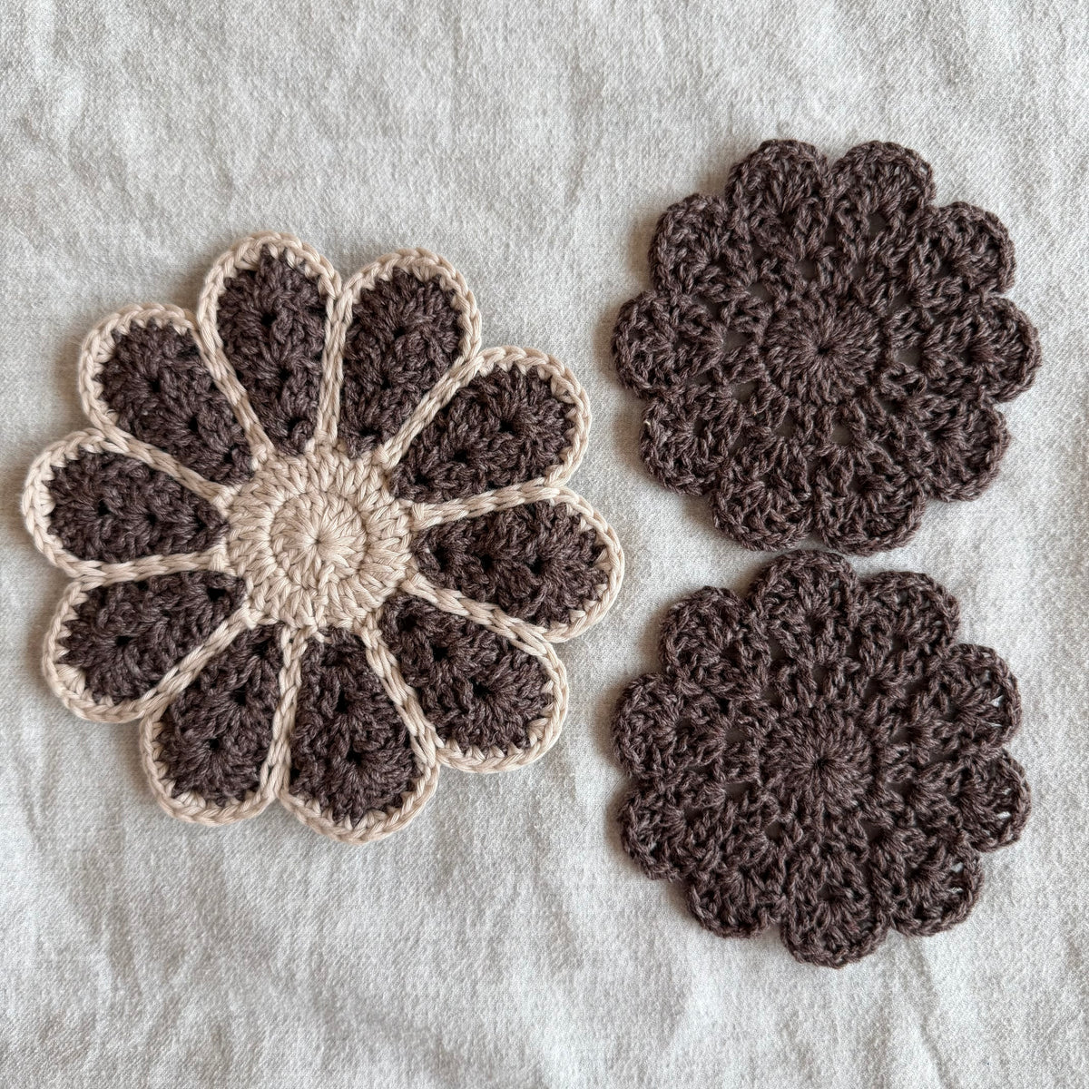 Vintage Petals Coaster Set