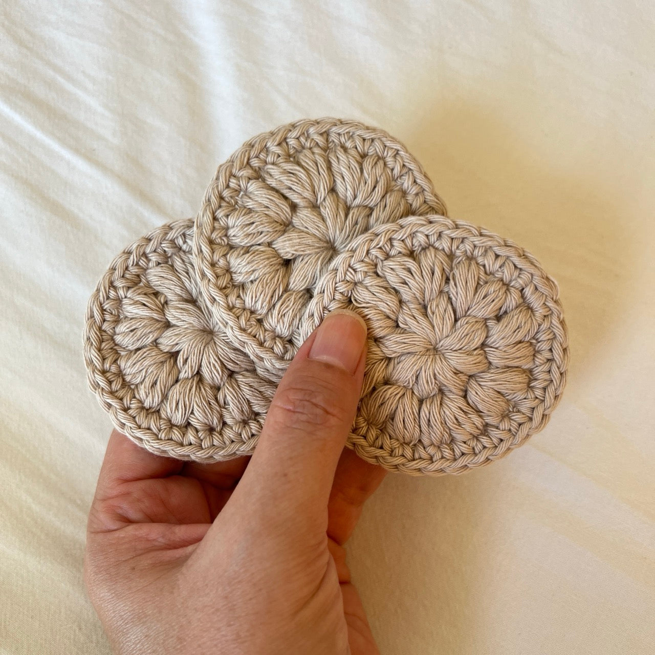 Reusable Cotton Rounds (Set of 3)