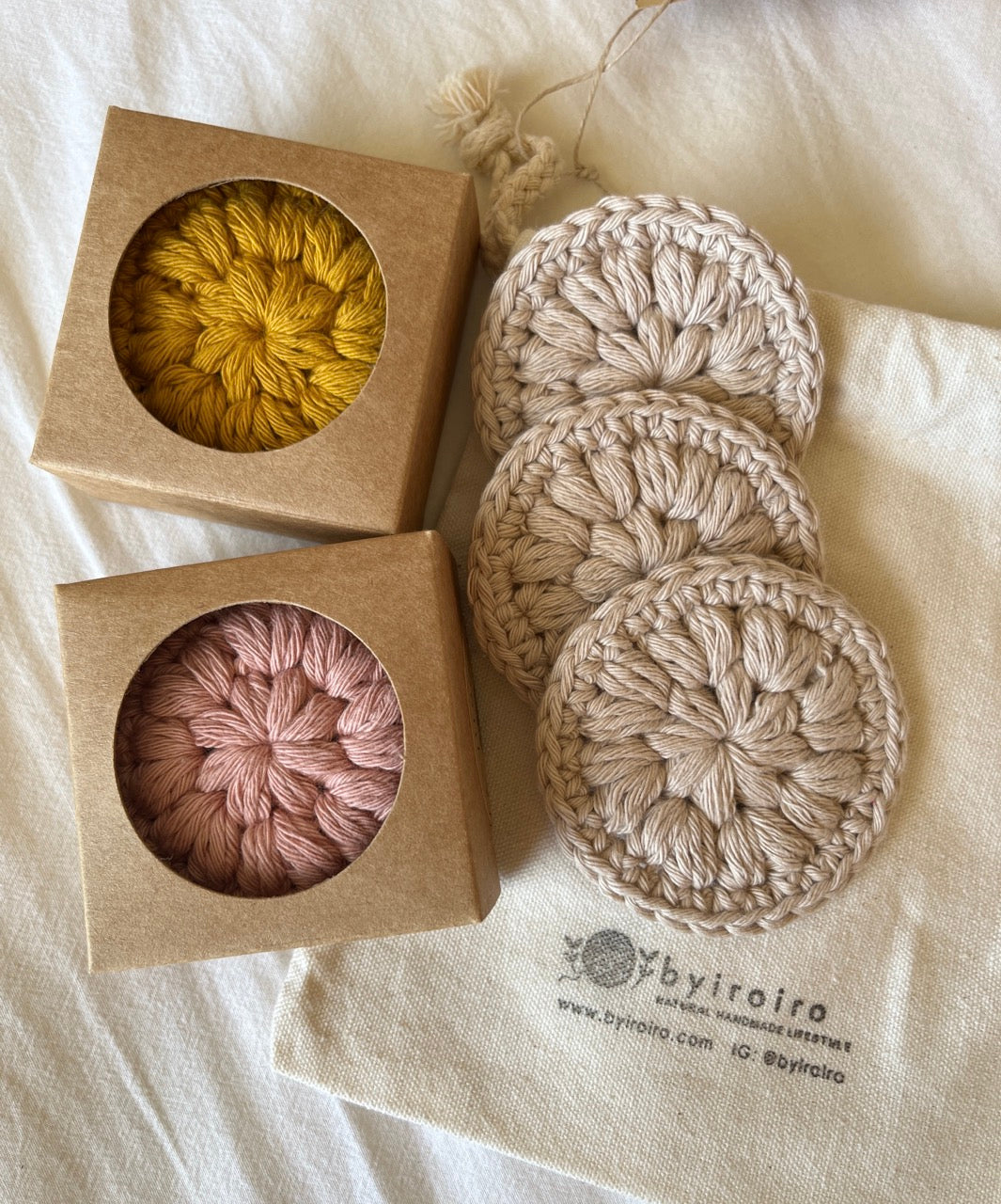 Reusable Cotton Rounds (Set of 3)