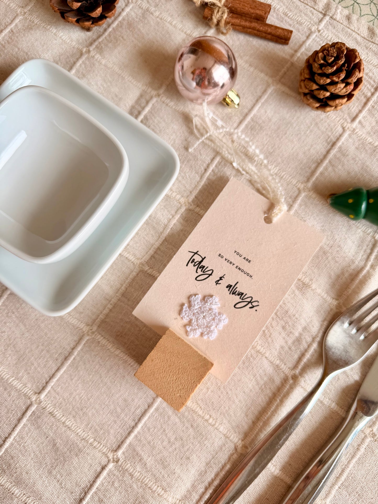 Snowflake Wellness Cards