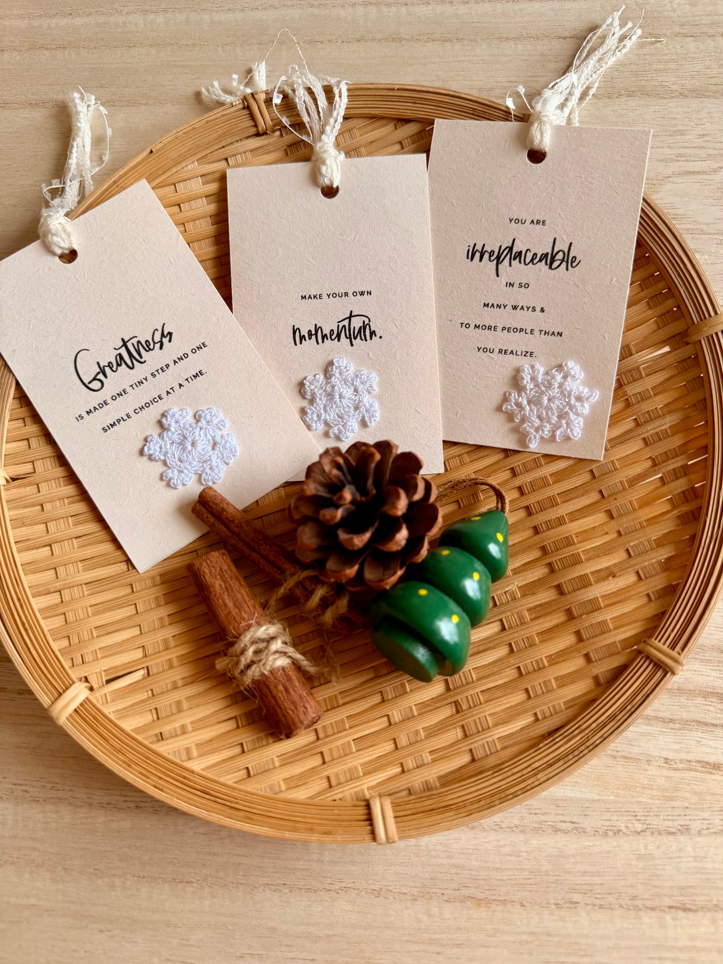 Snowflake Wellness Cards