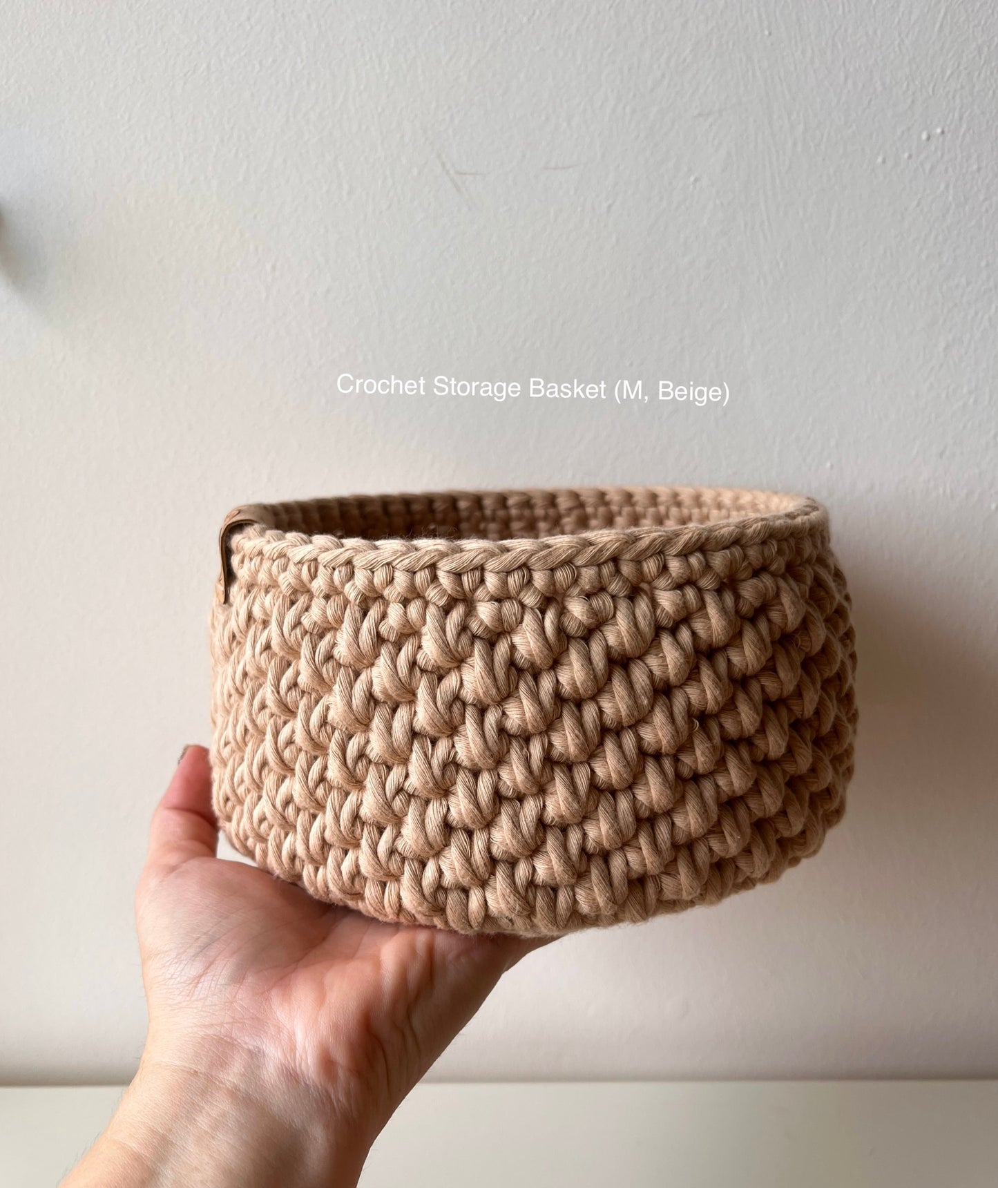 Crochet Storage Basket