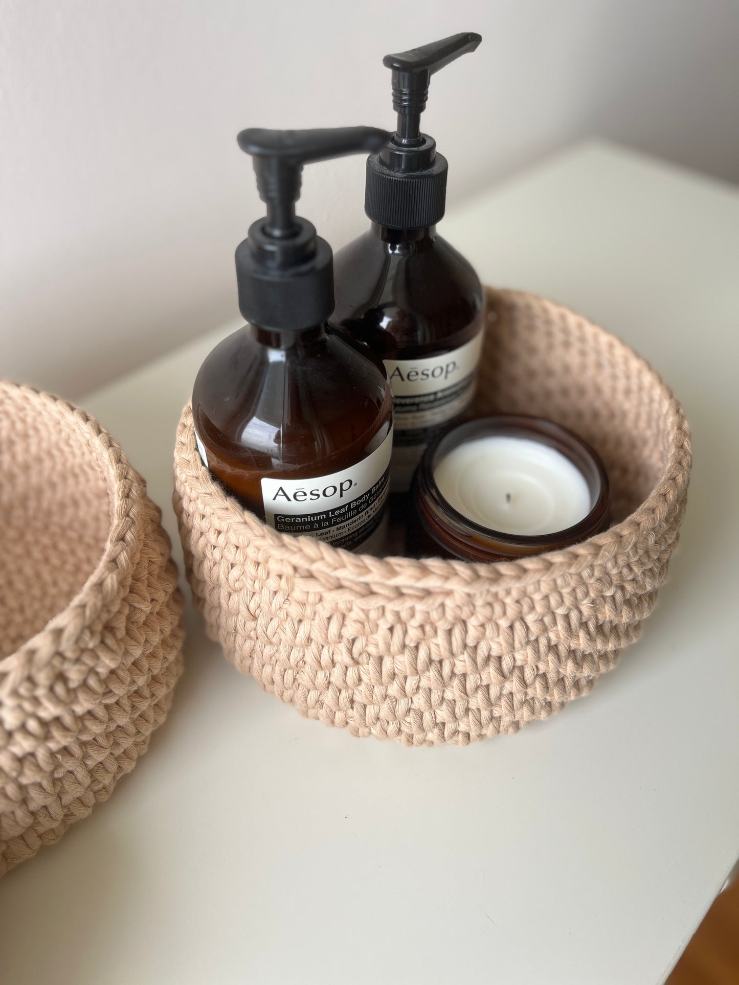 CROCHET PATTERN - Pebbled Storage Basket