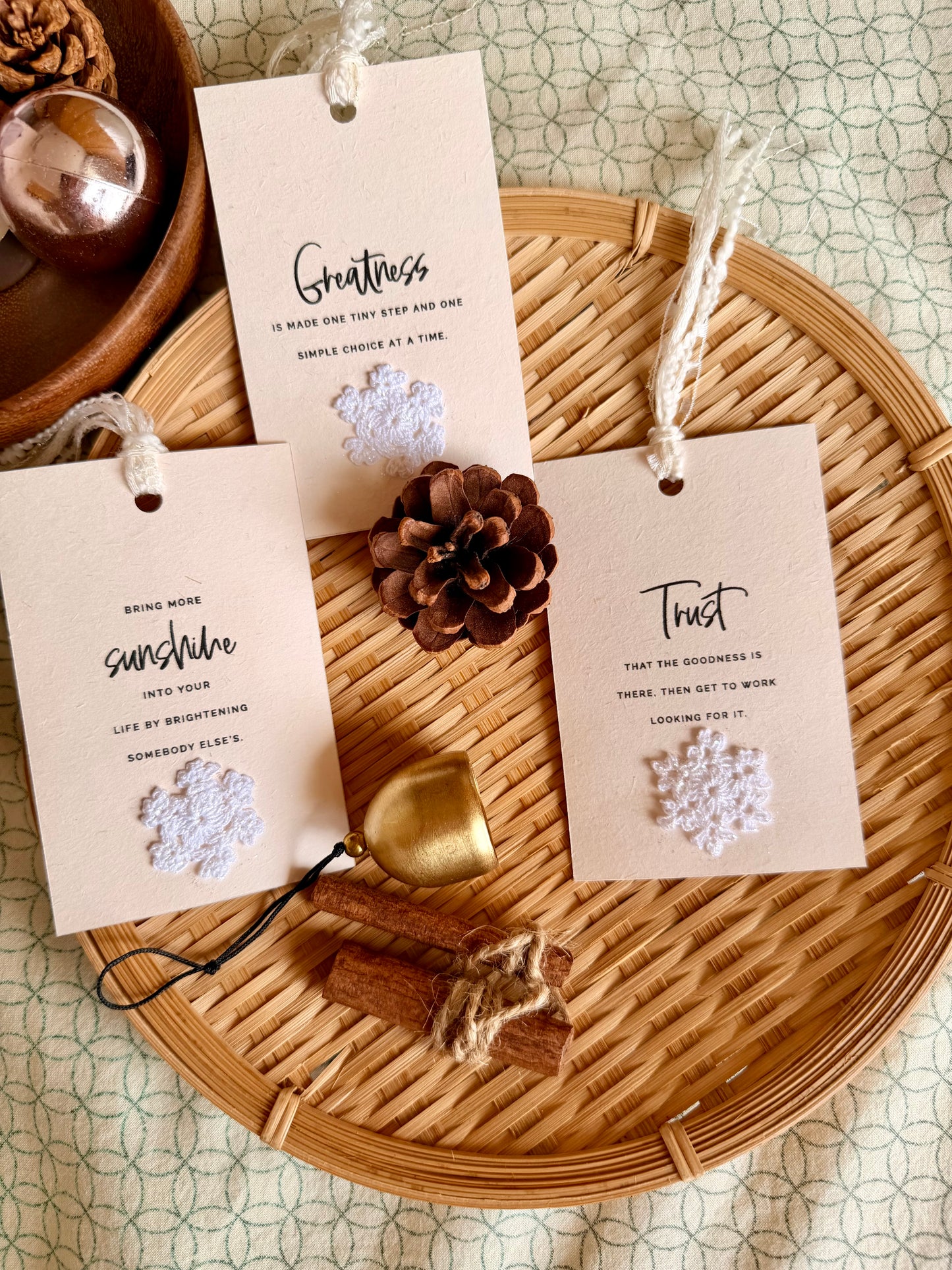 Snowflake Wellness Cards