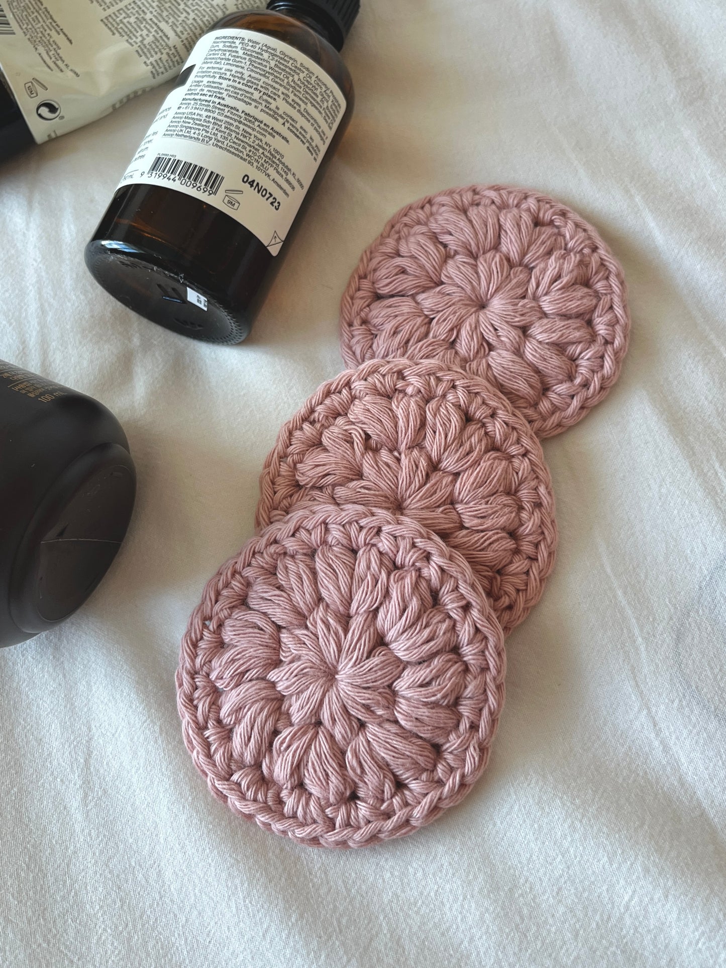 Reusable Cotton Rounds (Set of 3)