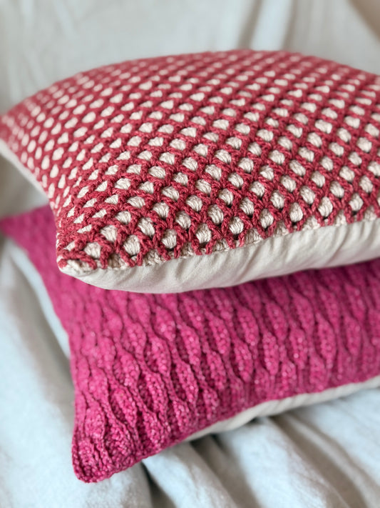 Textured Cushion Cover - Honeycomb