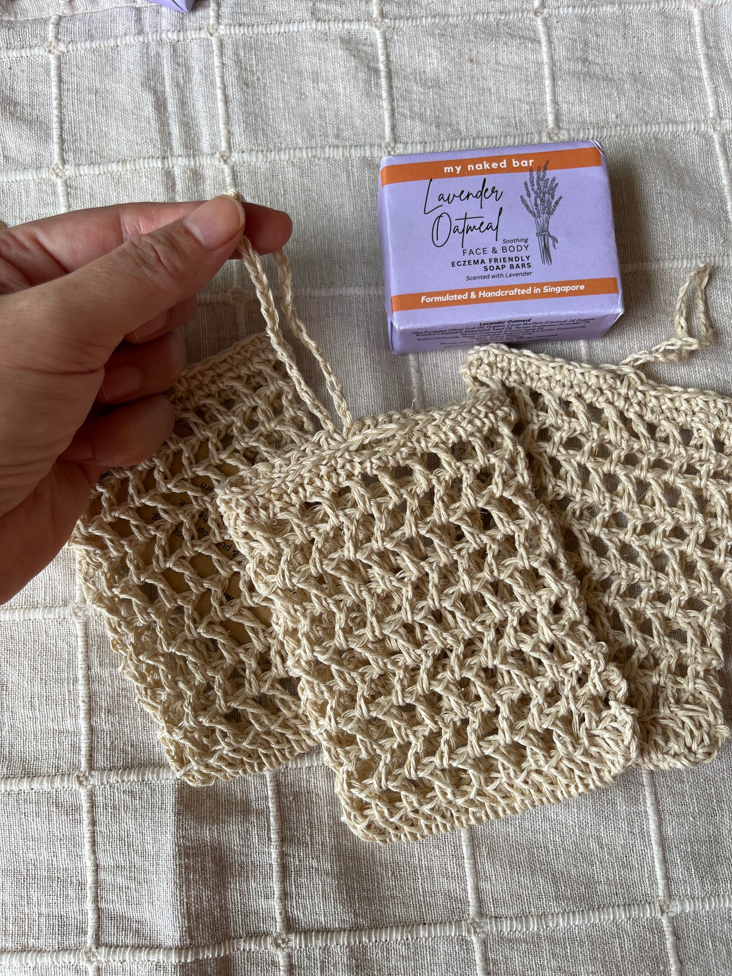 CROCHET PATTERN - Mesh Soap Sack