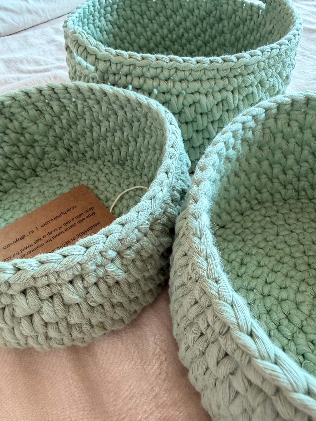Crochet Storage Basket