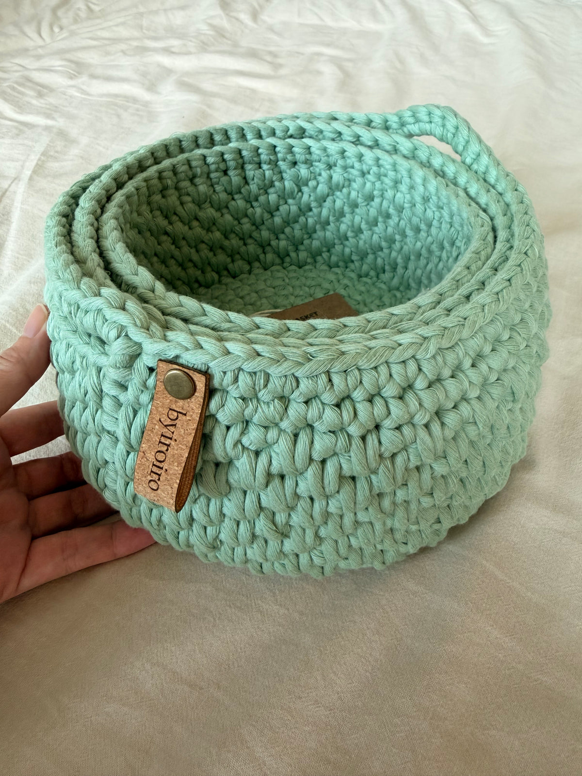 Crochet Storage Basket
