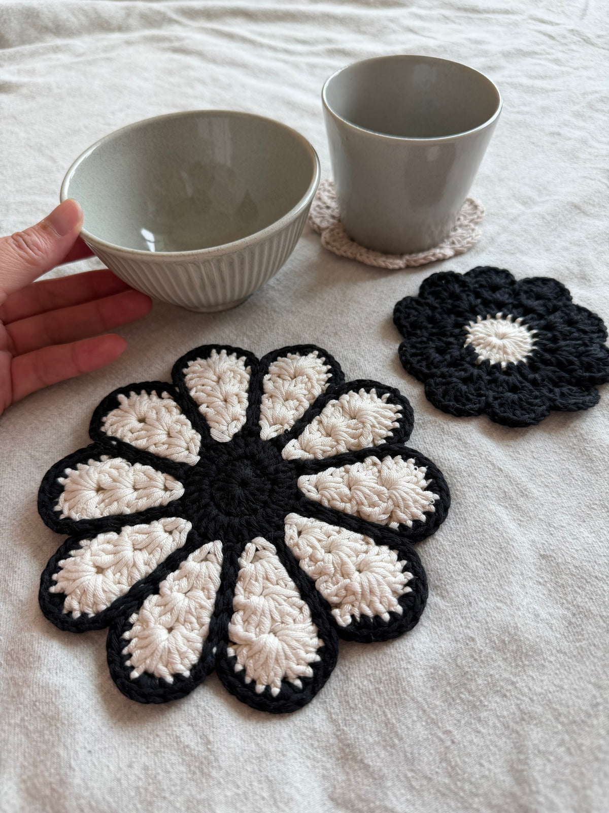 Vintage Petals Coaster Set