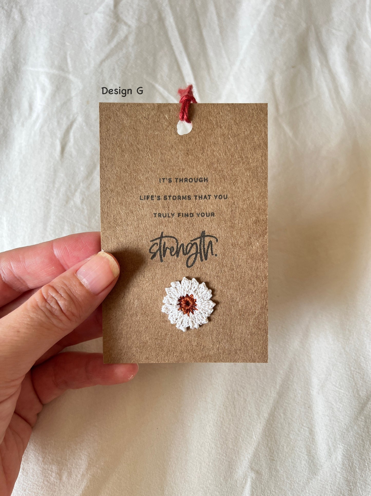 Inspiration Note Card (Recycled Kraft Card)