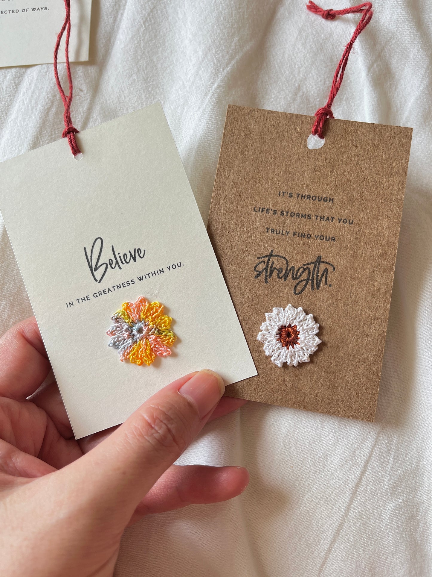 Inspiration Note Card (Recycled Kraft Card)