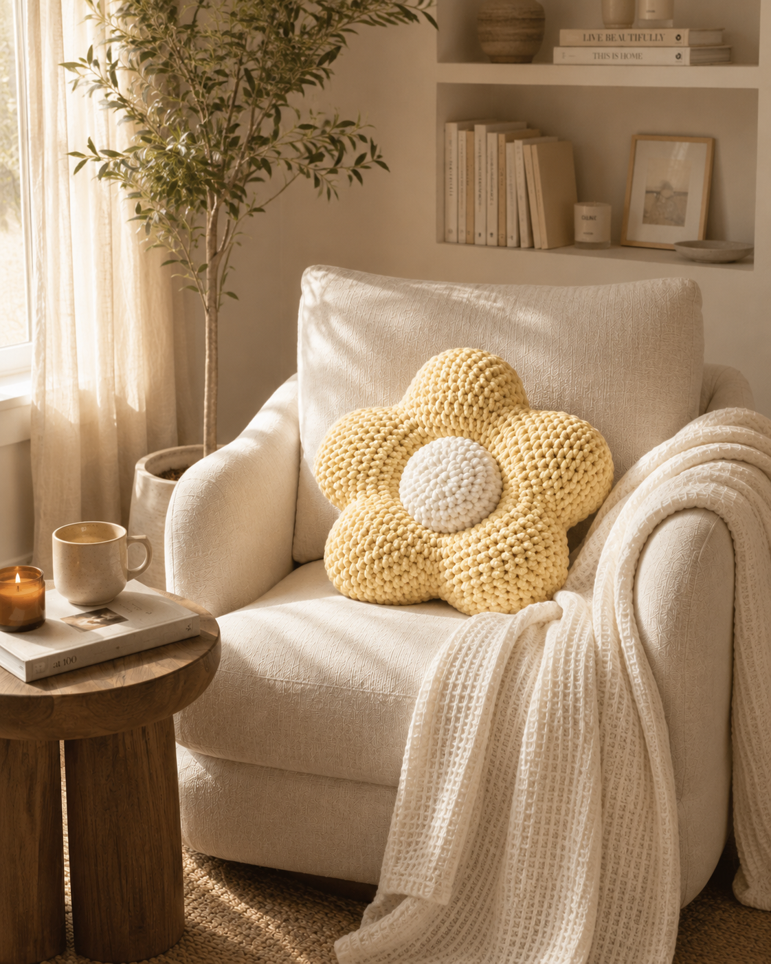 Flower Power Pillow