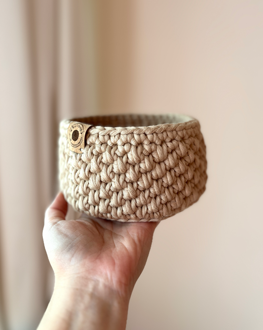 Crochet Storage Basket (S)