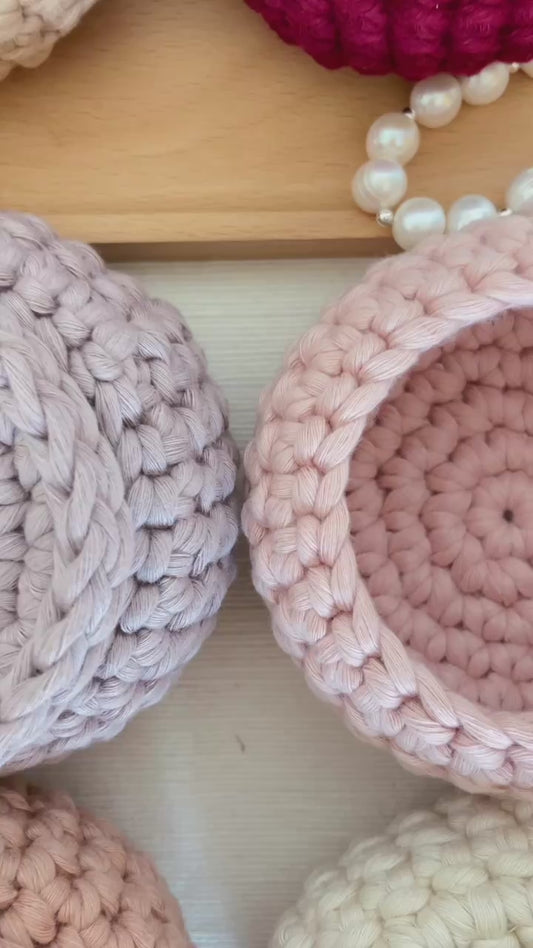 Recycled Cotton Trinket Bowls